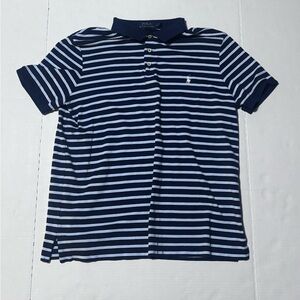 Ralph Lauren Polo in Navy and White Stripes men’s large